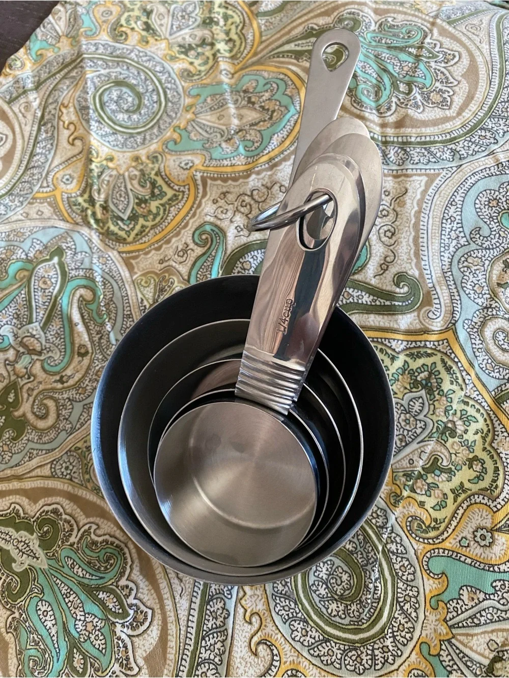 Stainless Steel Nesting Measuring Cups (5) Piece Set